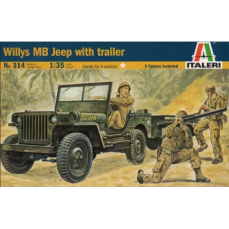 Italeri 1 35 Jeep Willys
