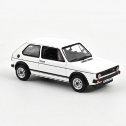 Norev 1 43 Vw golf Gti blanc 1976