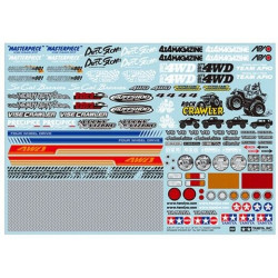 Tamiya Stickers Off Road Wild Willy