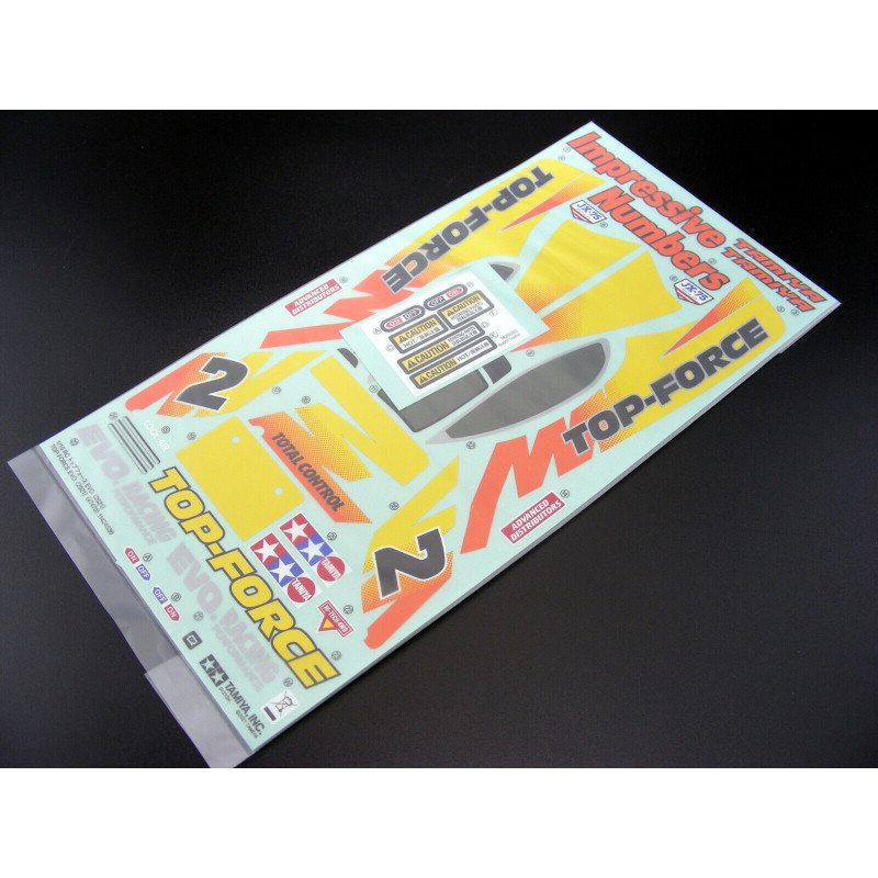 Tamiya Stickers Top Force Evo