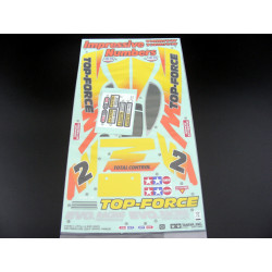 Tamiya Stickers Top Force Evo