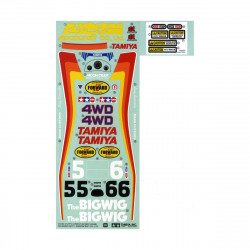 Tamiya Stickers Big Wig
