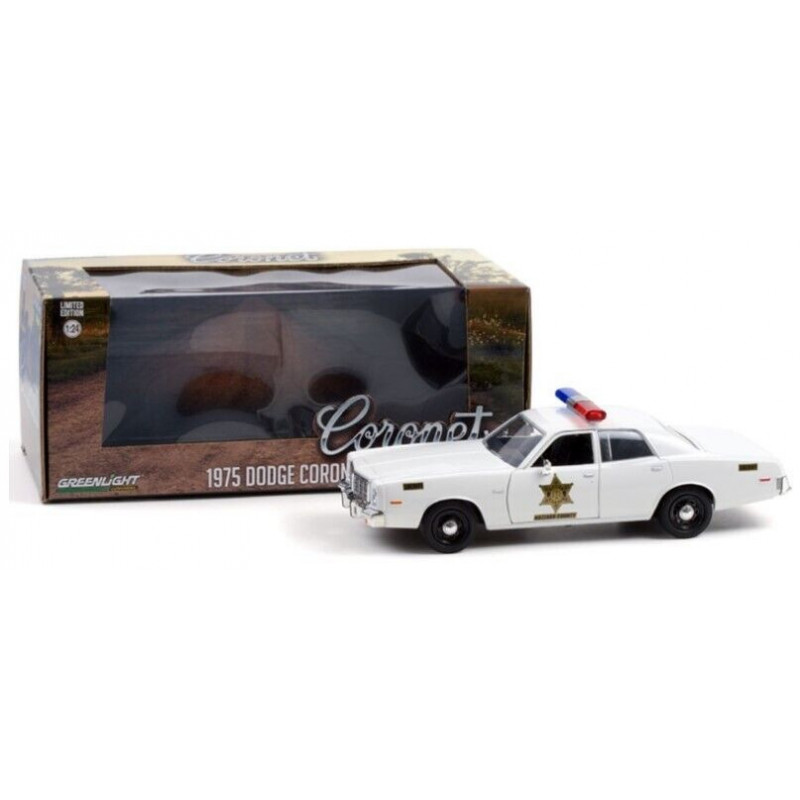 Greenlight Coronet 1975 Dodge 19751 24 Sheriff fais moi peur