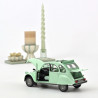 Norev 1 18 Citroen 2cv club jade greeen