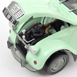 Norev 1 18 Citroen 2cv club jade greeen