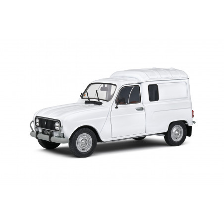 Solido 1 18 Renault 4L R4 blanc