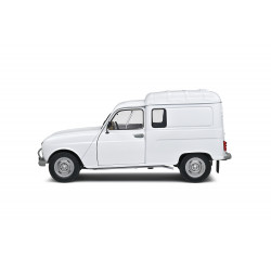 Solido 1 18 Renault 4L R4 blanc