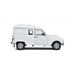 Solido 1 18 Renault 4L R4 blanc