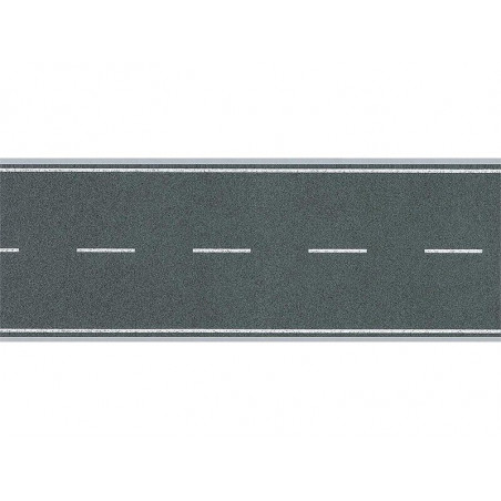 Decor route faller gris fonce ho droit 1m