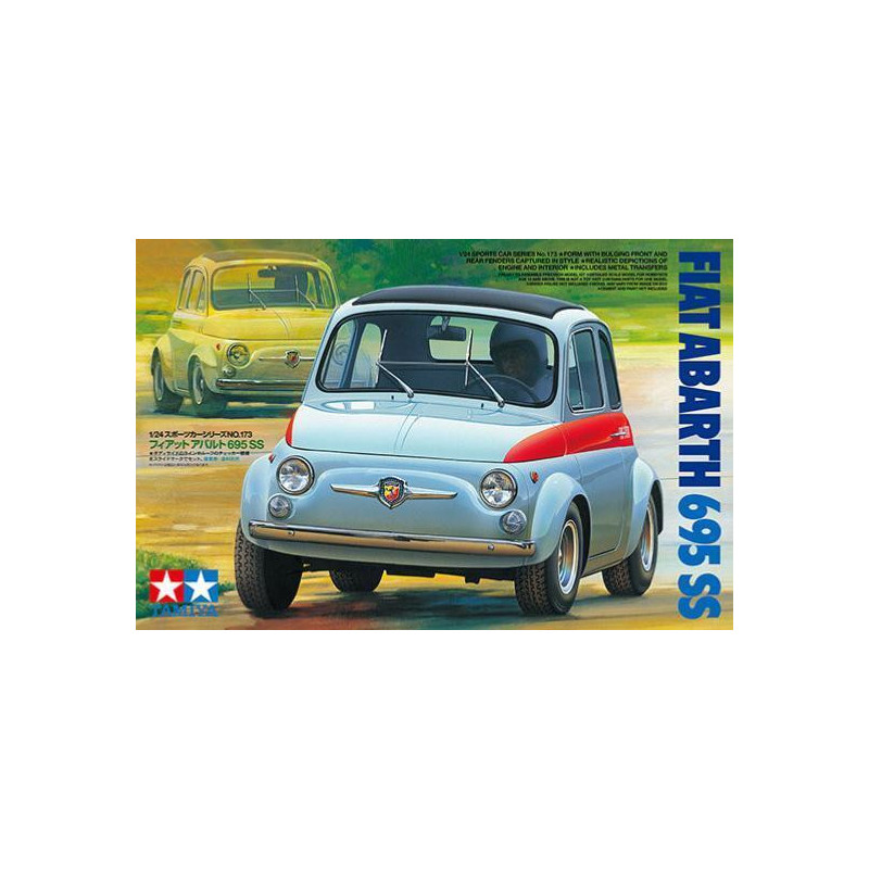 Tamiya 1 24 Fiat Abarth 695 SS
