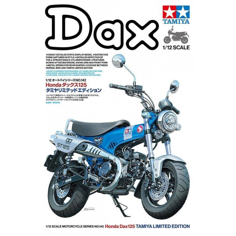 Tamiya moto Dax 1 12 Honda