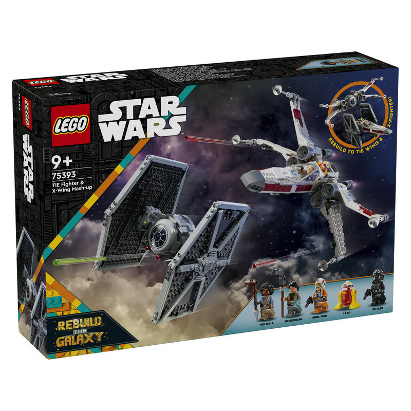 Lego Star Wars Rebuild Tie fighter X wing Lego Star Wars Rebuild Tie fighter X wing