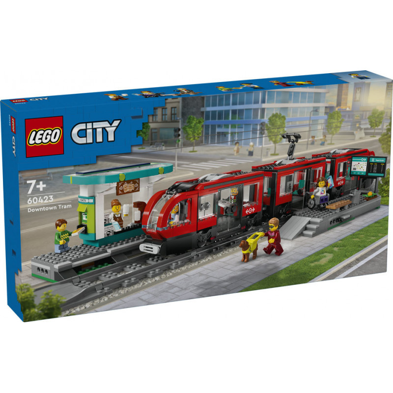 Lego City Le tram et la Station Lego City Le tram et la Station