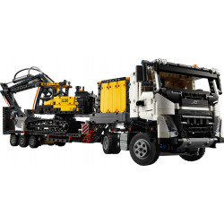 Lego Technic Camion Volvo Fmx Truck et Ec 230 excavatrice