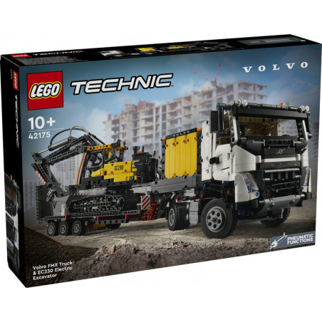 Lego Technic Camion Volvo Fmx Truck et Ec 230 excavatrice