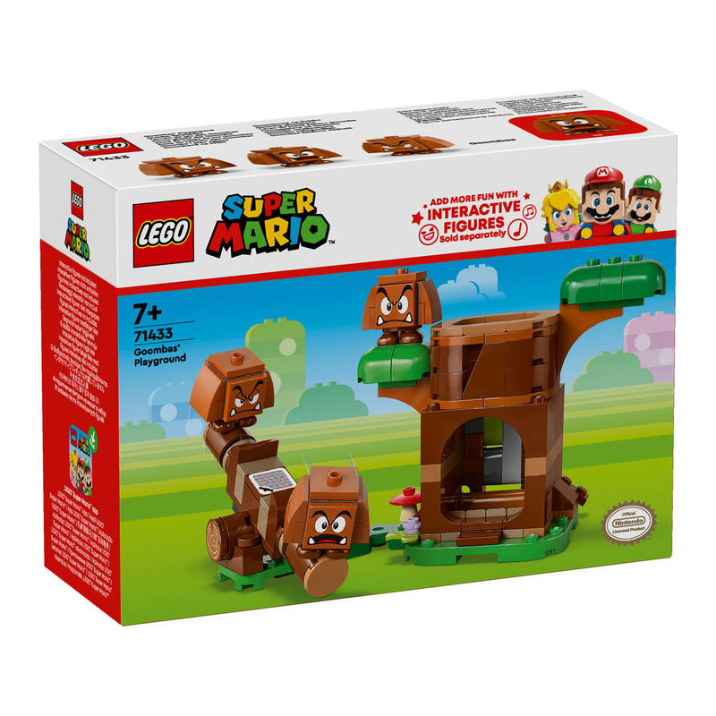 Lego Mario terrain de jeu Goombas