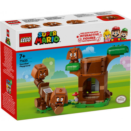 Lego Mario terrain de jeu Goombas