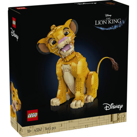 Lego Simba le Roi Lion grand modèle Disney 1445 pces