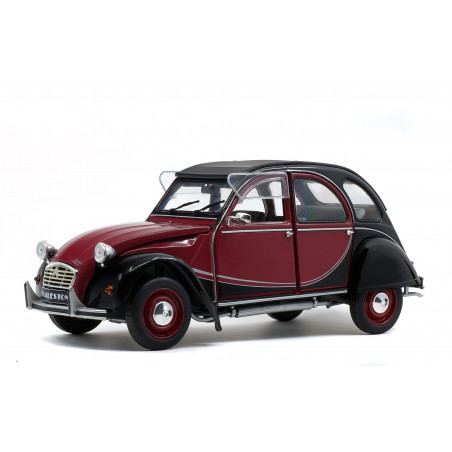 Solido 1 18 Citroen 2cv Charleston rouge noir 1982