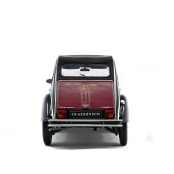 Solido 1 18 Citroen 2cv Charleston rouge noir 1982