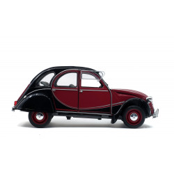 Solido 1 18 Citroen 2cv Charleston rouge noir 1982