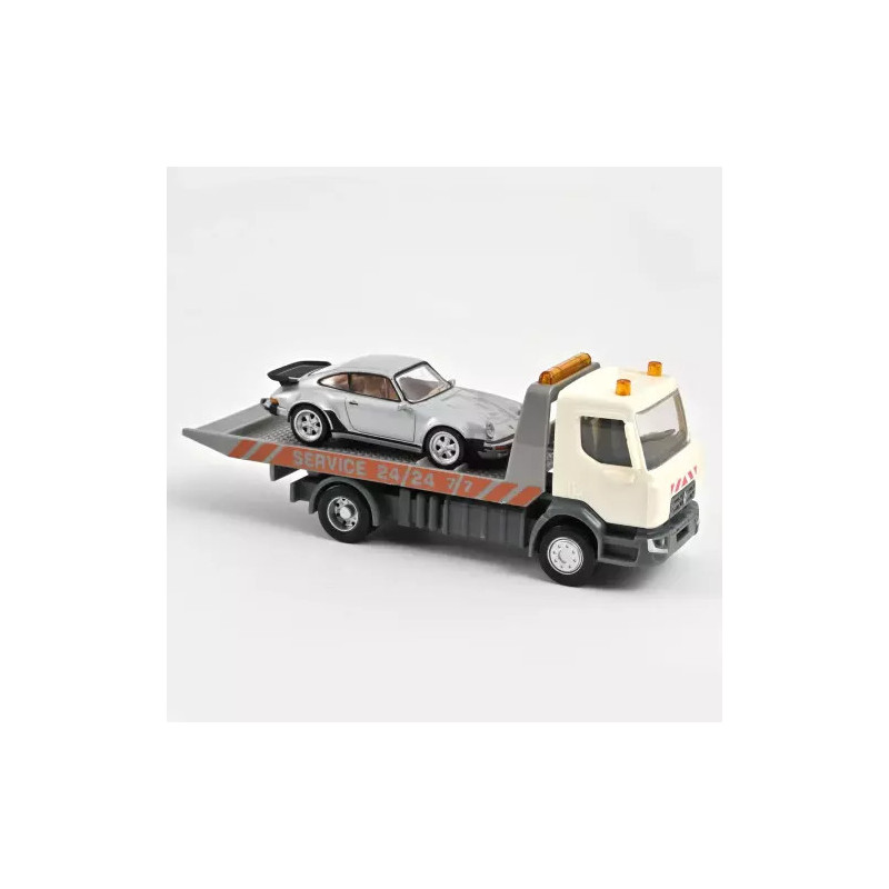 Norev 1 43 camion dépanneuse avec Porsche 911 turbo