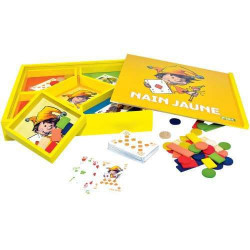 COFFRET BOIS NAIN JAUNE JUNIOR