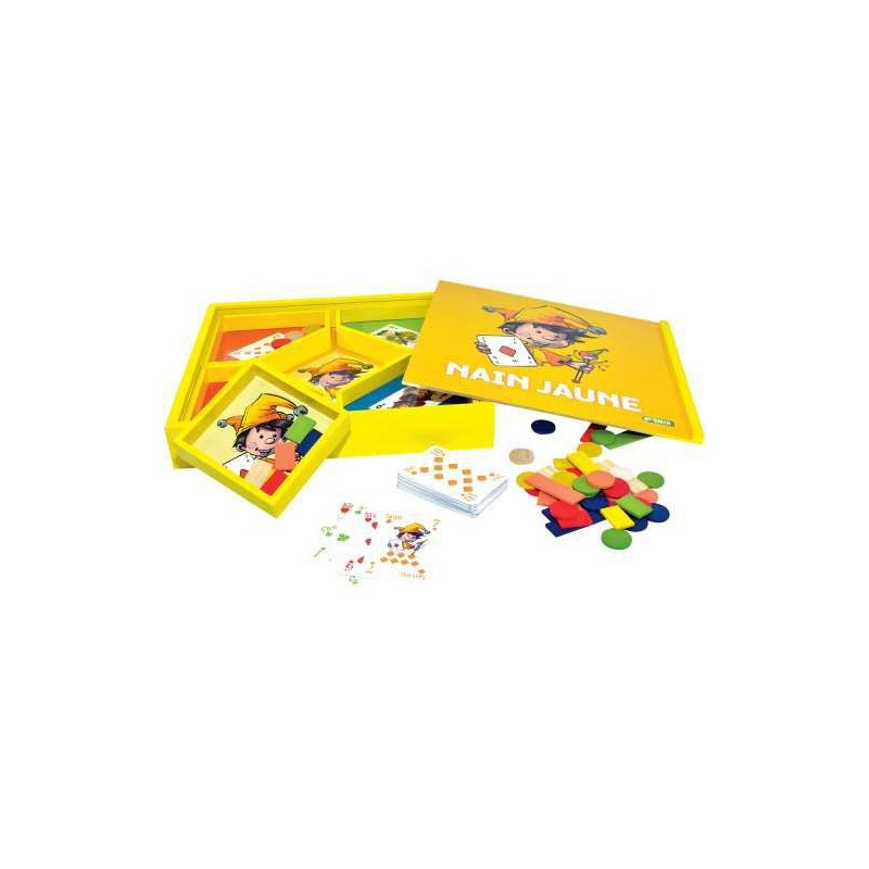 COFFRET BOIS NAIN JAUNE JUNIOR