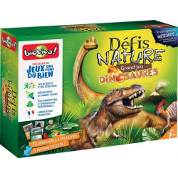 LE GRAND JEU DÉFIS NATURE DINOSAURES