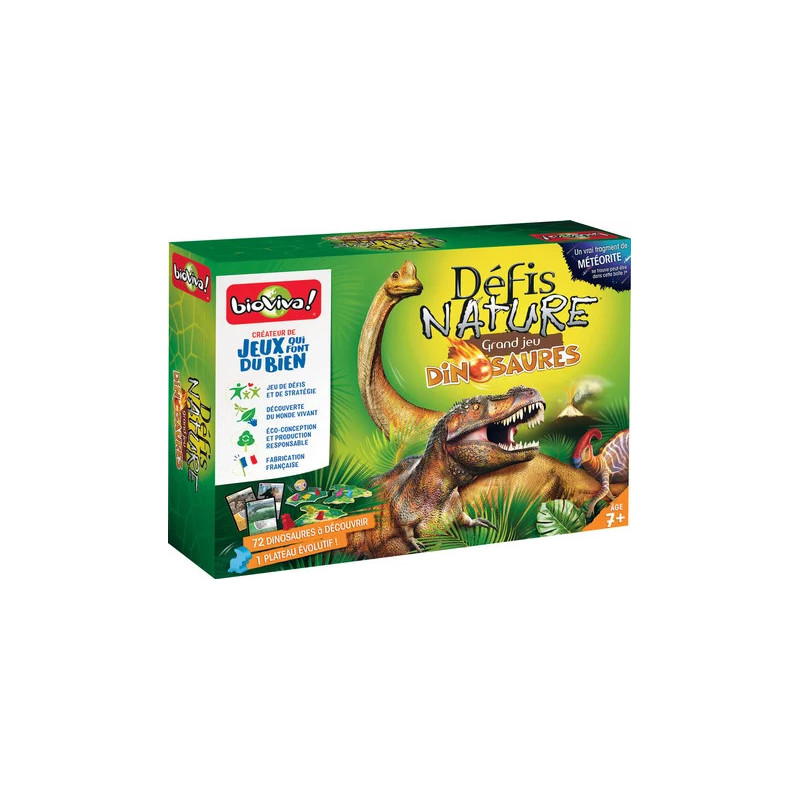 LE GRAND JEU DÉFIS NATURE DINOSAURES LE GRAND JEU DÉFIS NATURE DINOSAURES