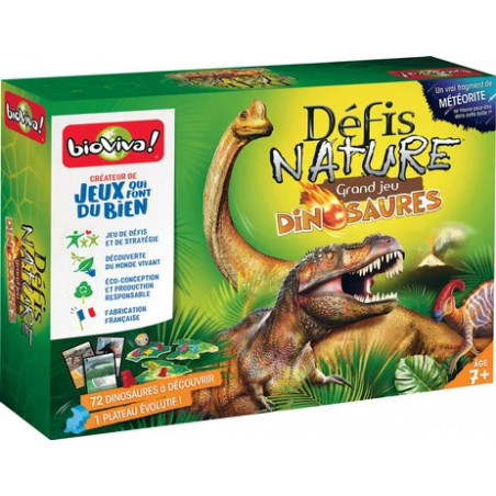 LE GRAND JEU DÉFIS NATURE DINOSAURES