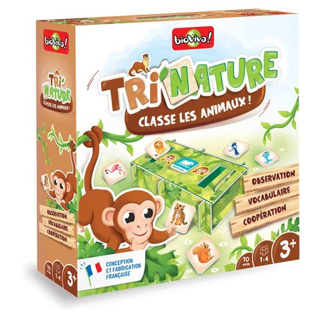 TRI'NATURE  CLASSE LES ANIMAUX !