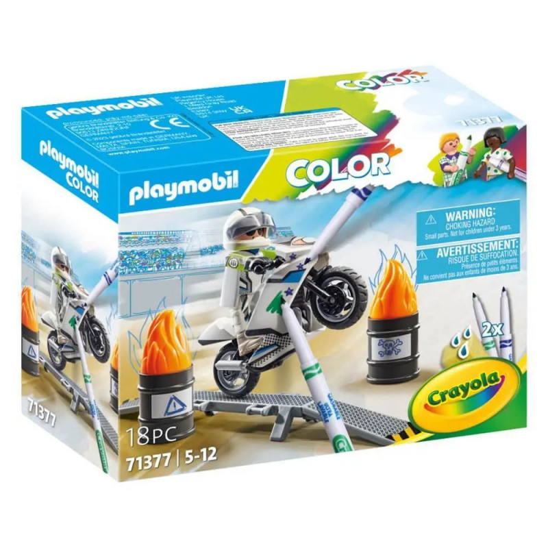 Color moto Playmobil