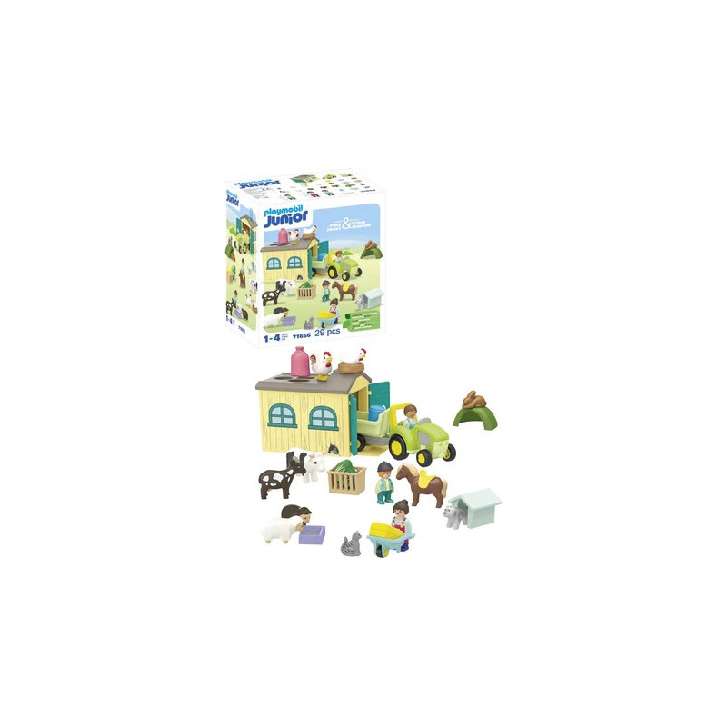 Playmobil Junior ferme et accessoires
