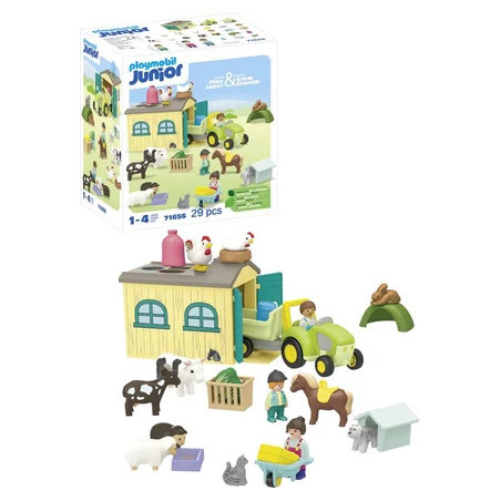 Playmobil Junior ferme et accessoires