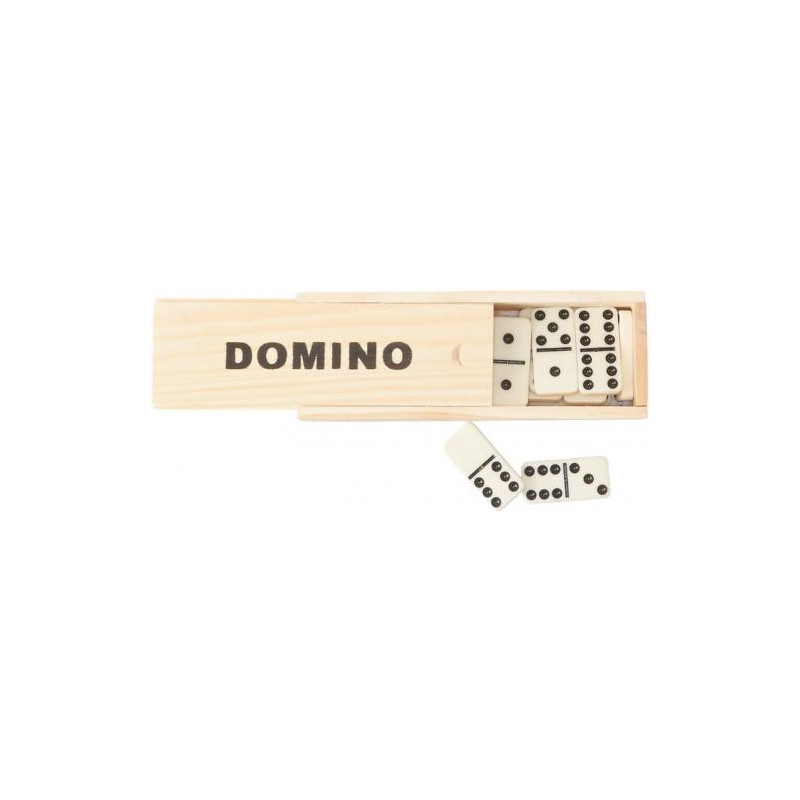 JEU DOMINOS BOITE BOIS