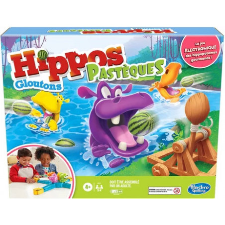 Hippos Gloutons Pasteques