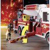 CAMION DE POMPIERS AVEC ÉCHELLE