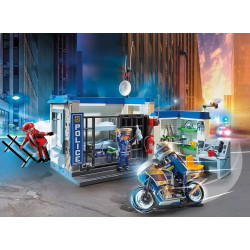 POLICE POSTE DE POLICE ET CAMBRIOLEUR