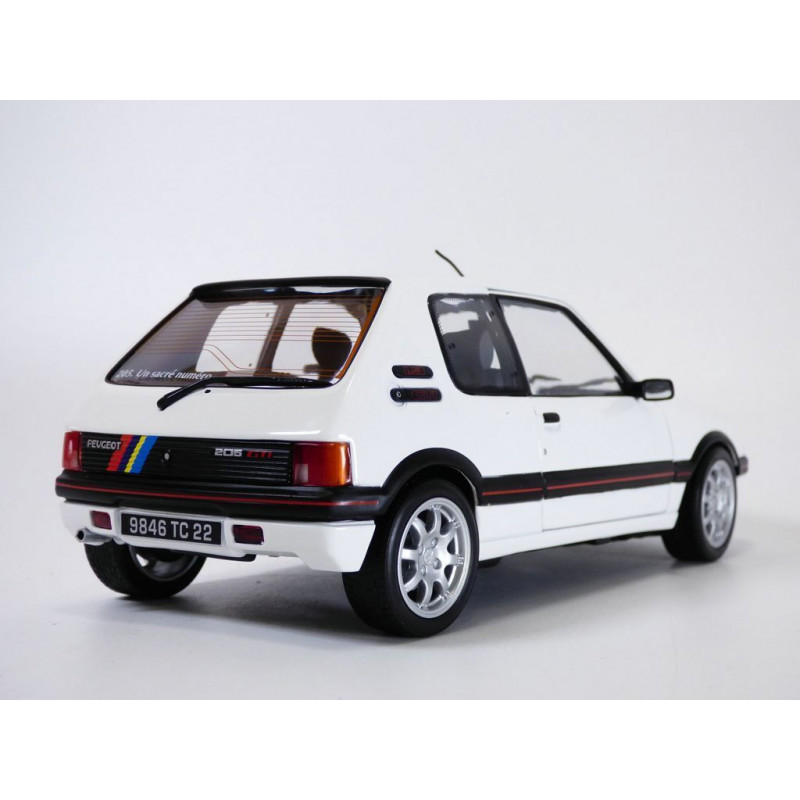 Norev 1 18 Peugeot 205 Gti 1.9 Blanc