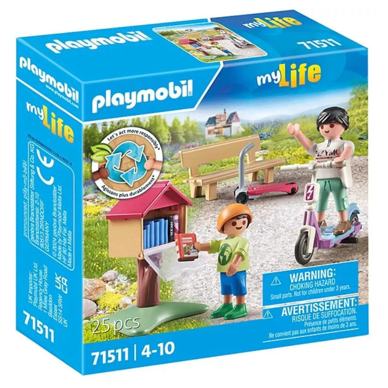 Boite à liver maman enfant Playmobil