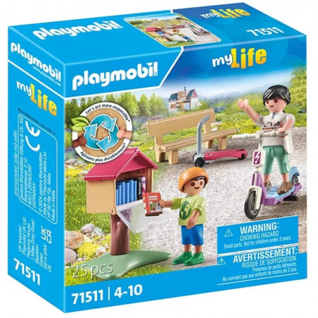 Boite à liver maman enfant Playmobil