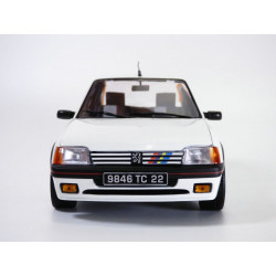 Norev 1 18 Peugeot 205 Gti 1.9 Blanc
