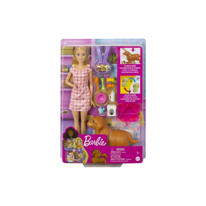 Barbie naissance de chiots