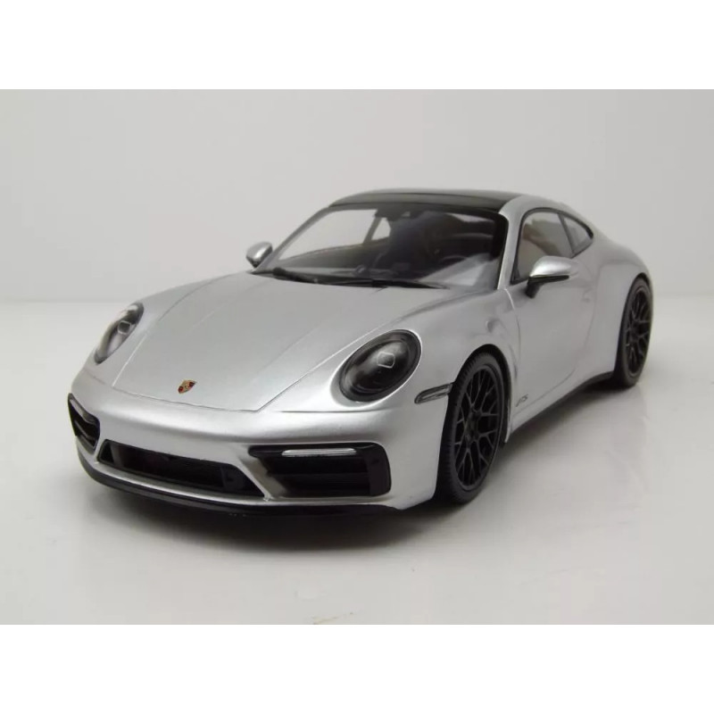 Minichamps 1 18 Porsche 911 carrera 4 gts gris 2020