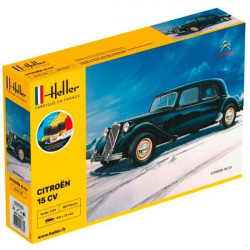Heller citroen traction avec colles et peintures