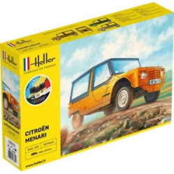 Heller set complet Citroen Mehari 1 24