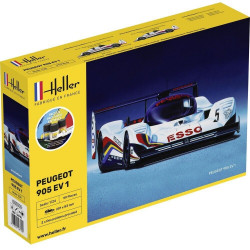 Heller Starter KIT 1 24 Pëugeot 905 le mans Ev1