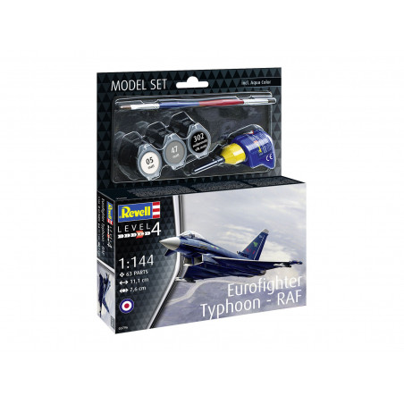Revell Model Set 1 144 Eurofighter Typhoon RAf