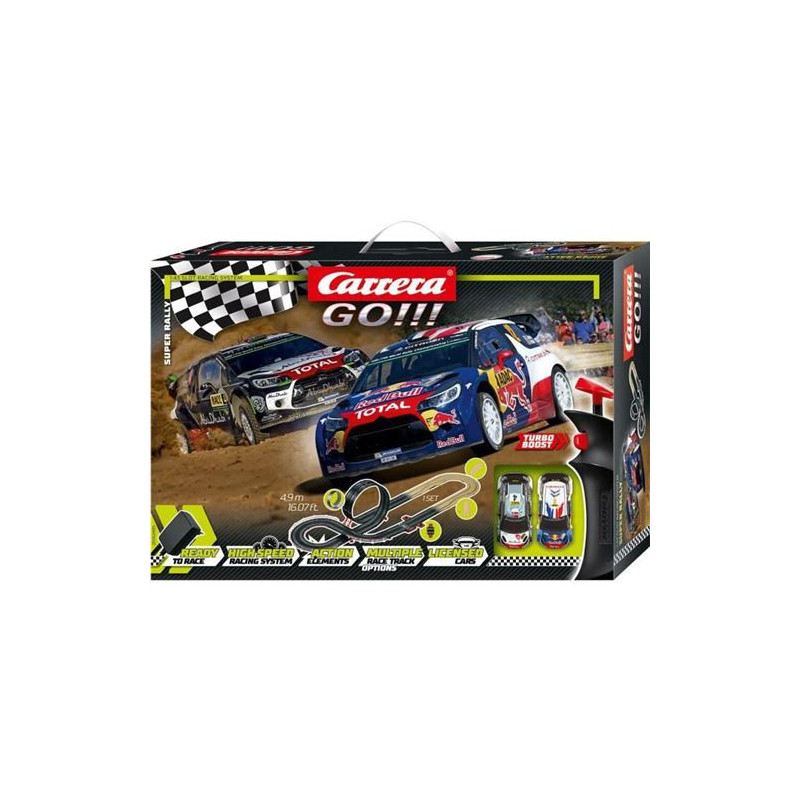 Carrera GO Circuit 1 43 Super rallye WRC Citroen Ds3 Carrera GO Circuit 1 43 Super rallye WRC Citroen Ds3